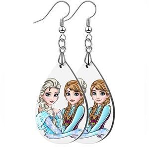 Disney Princess Elsa and Anna Earrings